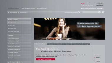 Audi Bank lockt Neukunden mit einem Starter-Bonus über 50€