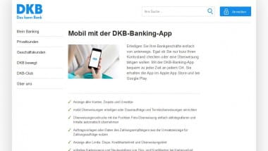 Mit der DKB Banking-App jetzt die Bankgeschäfte bequem mobil erledigen